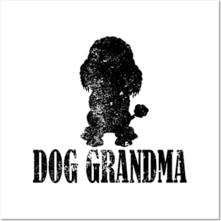 Poodles Dog Grandma Posters and Art